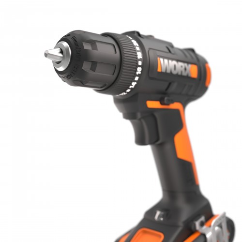 Worx WX100 - Taladro atornillador 20V  (1bat 2,0Ah)